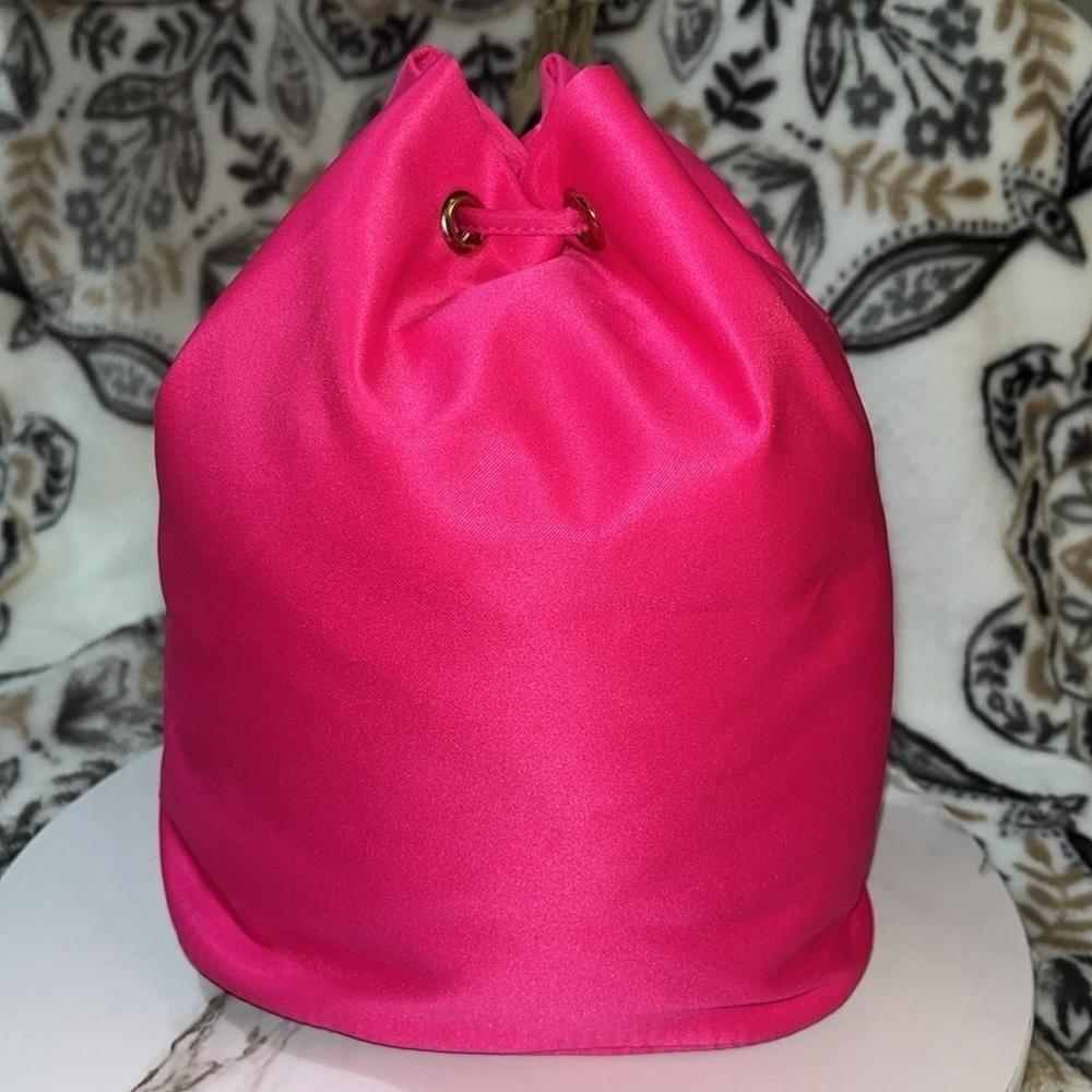 Authentic Prada Parfums Pouch Drawstring Pink - Picture 5 of 10